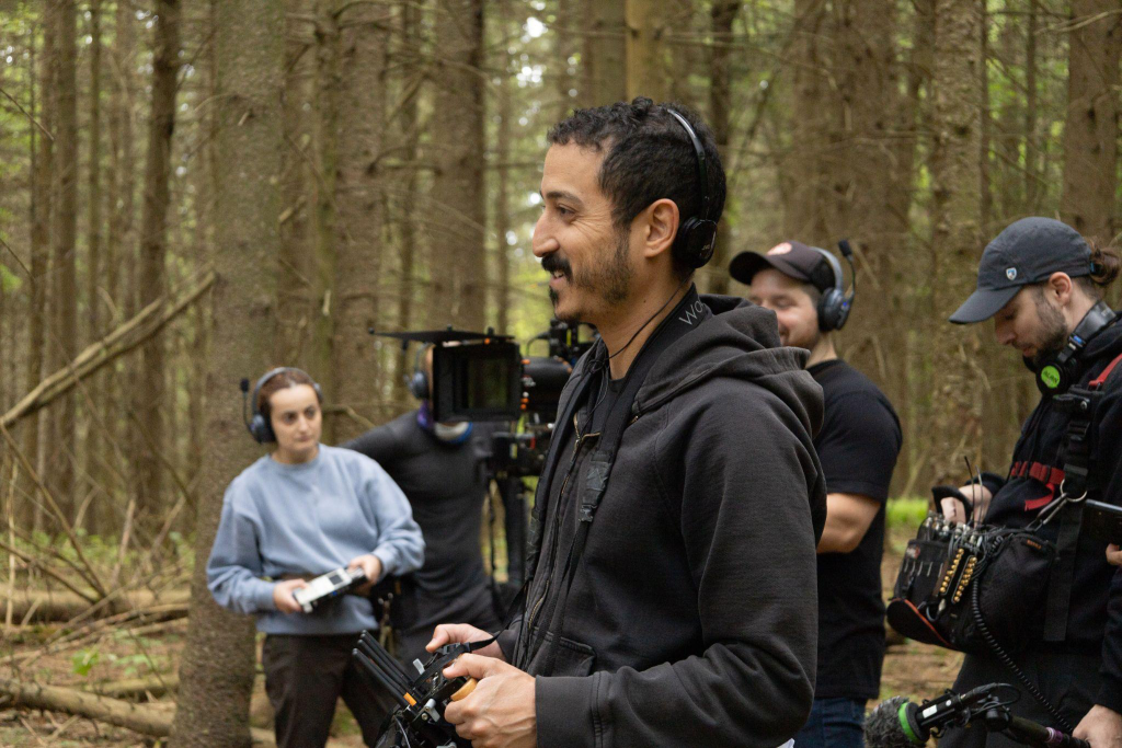 crew with cameras